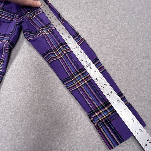 Linus Tech Tips Shirt Mens Small S Purple Plaid Flannel Casual Button Up Gaming - Picture 5 of 10